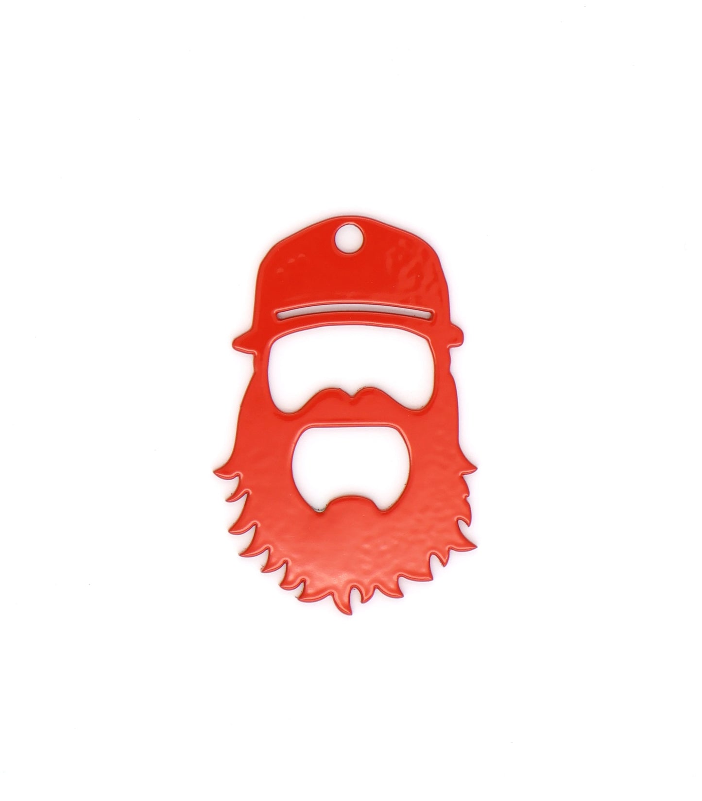 Bearded Man Bottle Opener - Short Beard