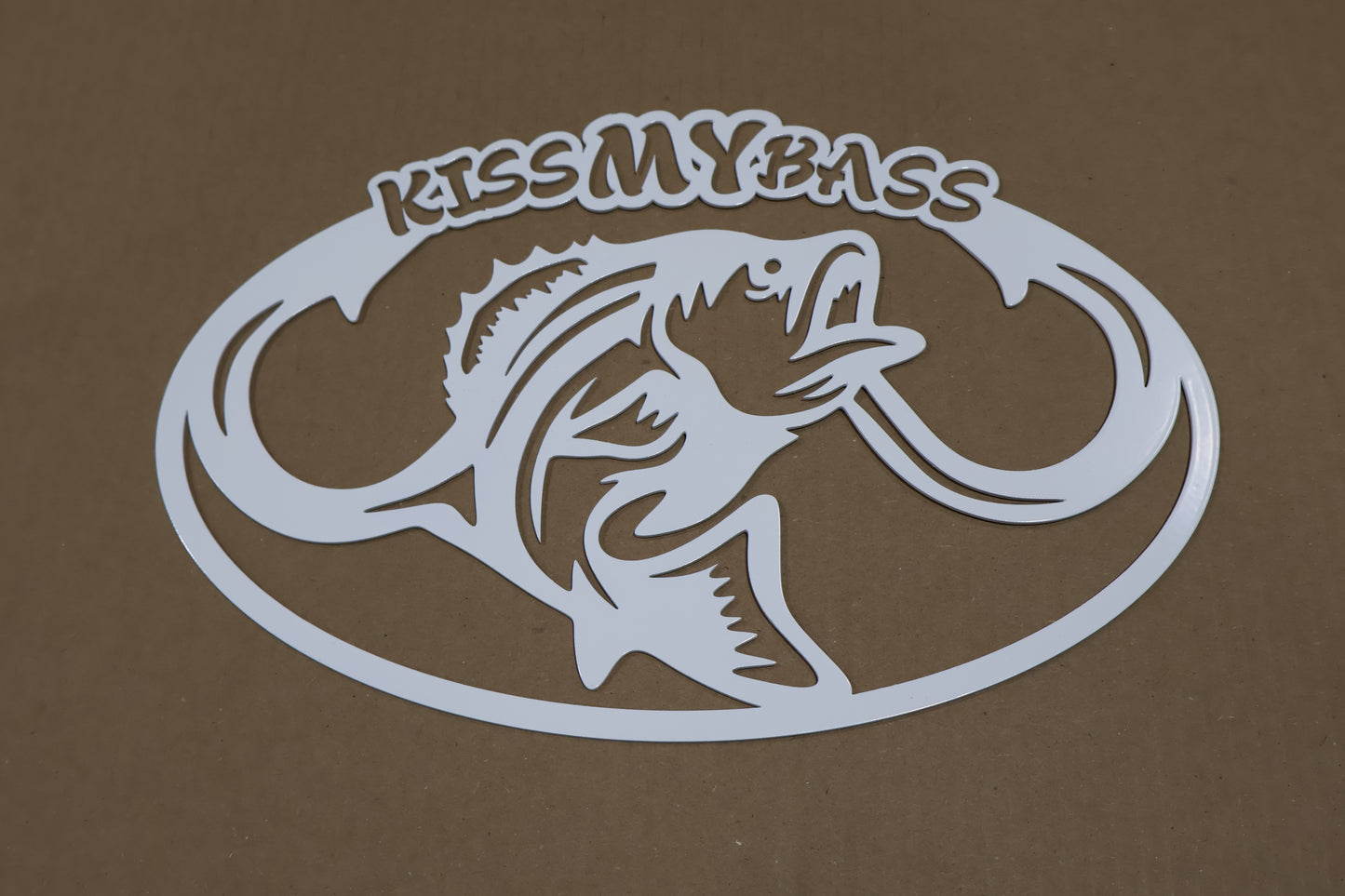 Kiss My Bass Sign