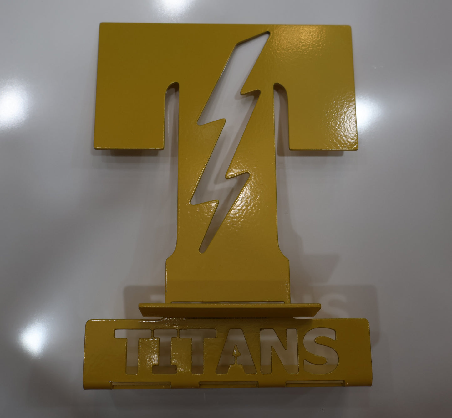Tea Titans Desk Sign-Phone Holder