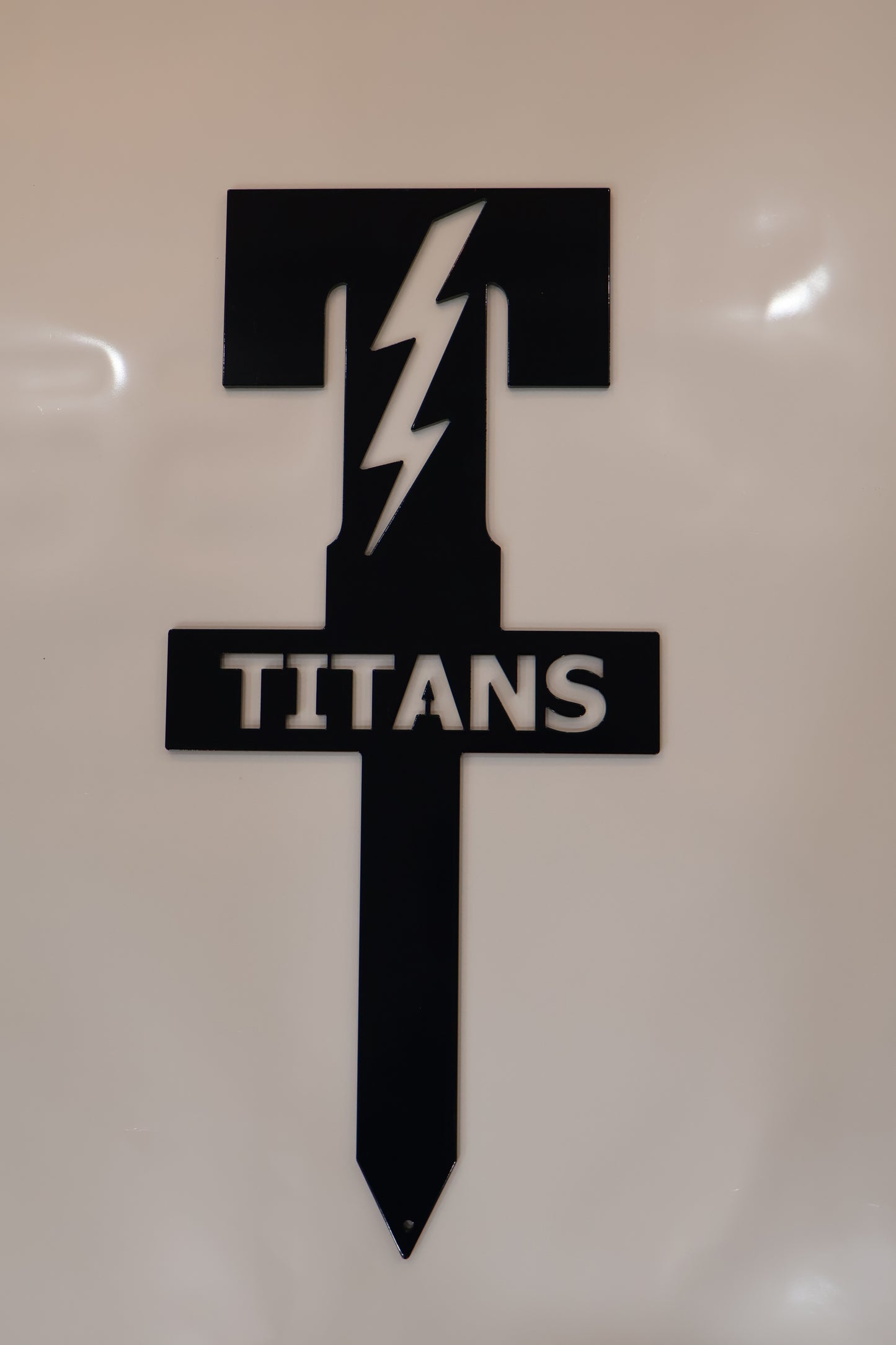 Tea Titans Yard Stake Sign