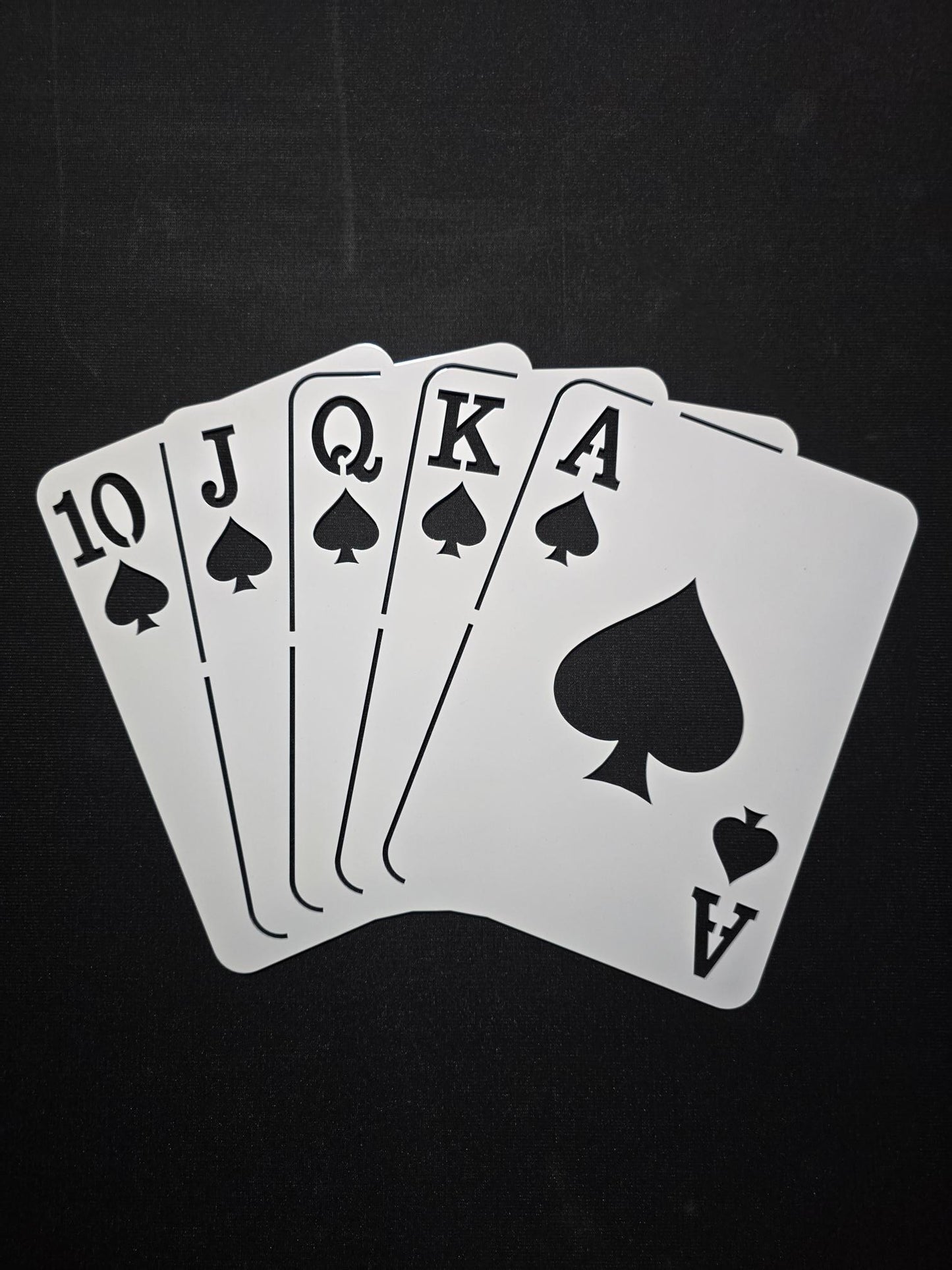 Royal Flush Spades Sign