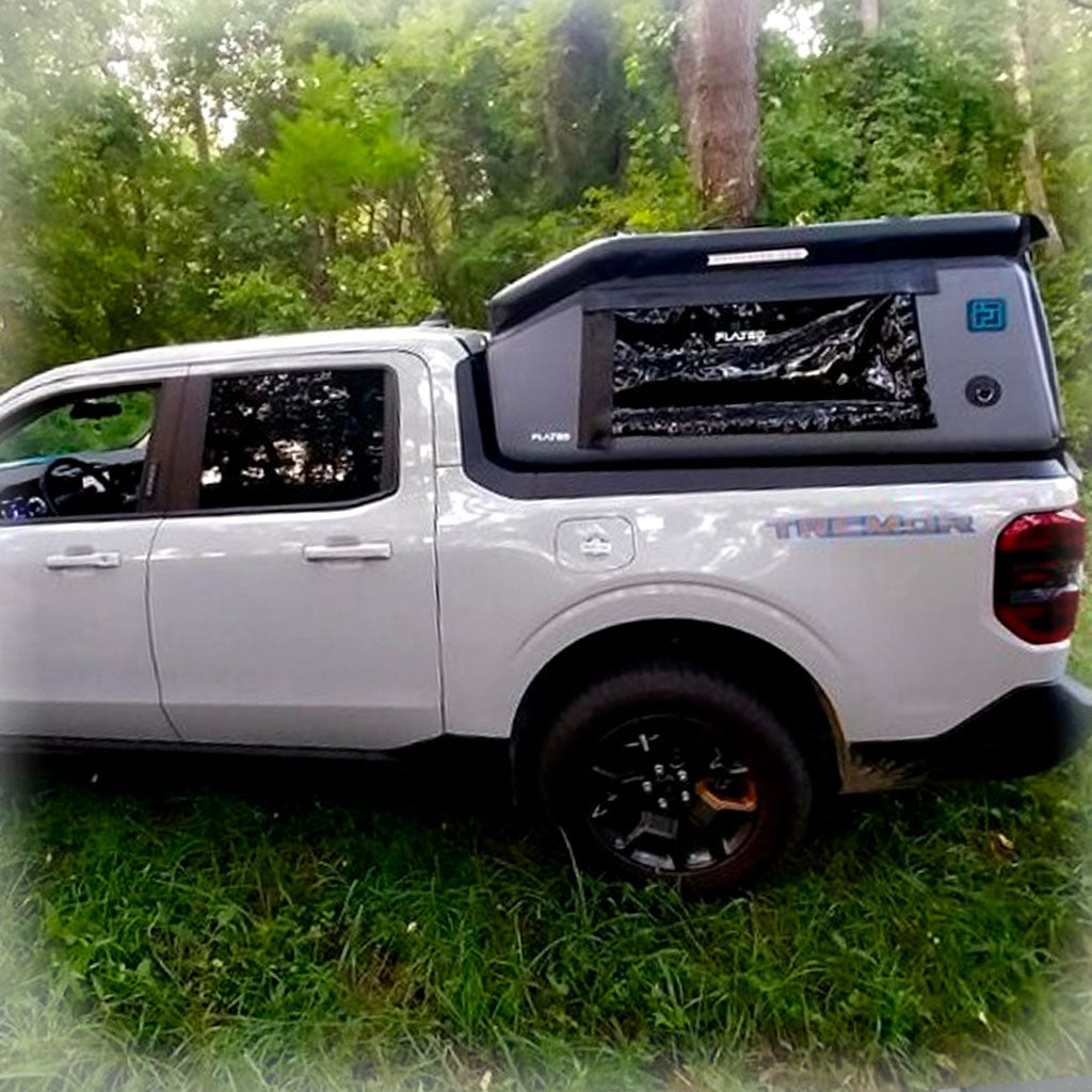 FLATED® Air-Topper® Mid-Rise Truck Topper - Compact 4'6" Maverick/RT1 Bed