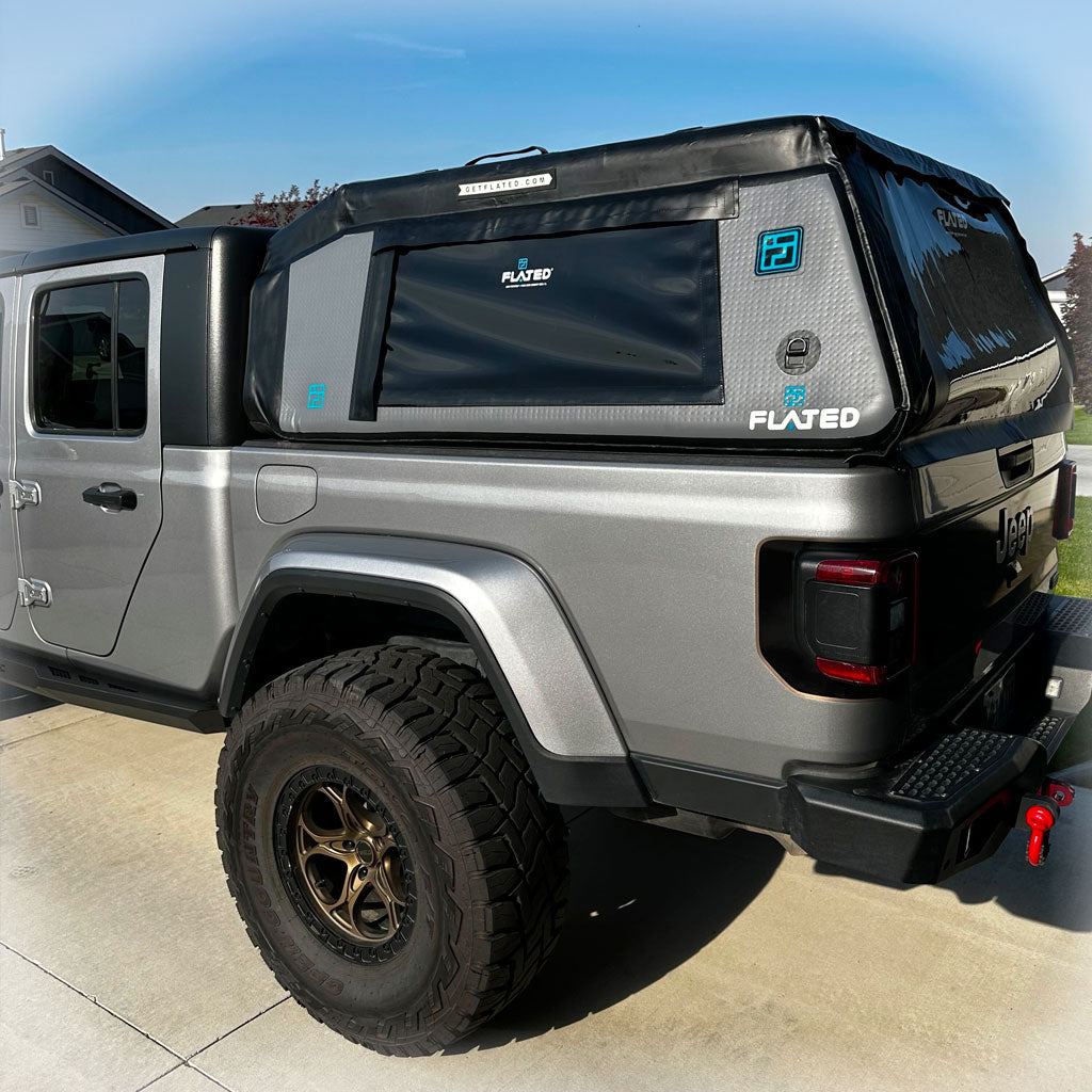 FLATED® Air-Topper® Mid-Rise Truck Topper - Mid-Size 5' Short Bed