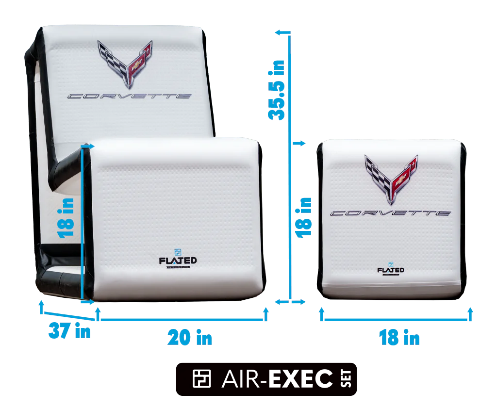 FLATED® Compact-Size Corvette Set