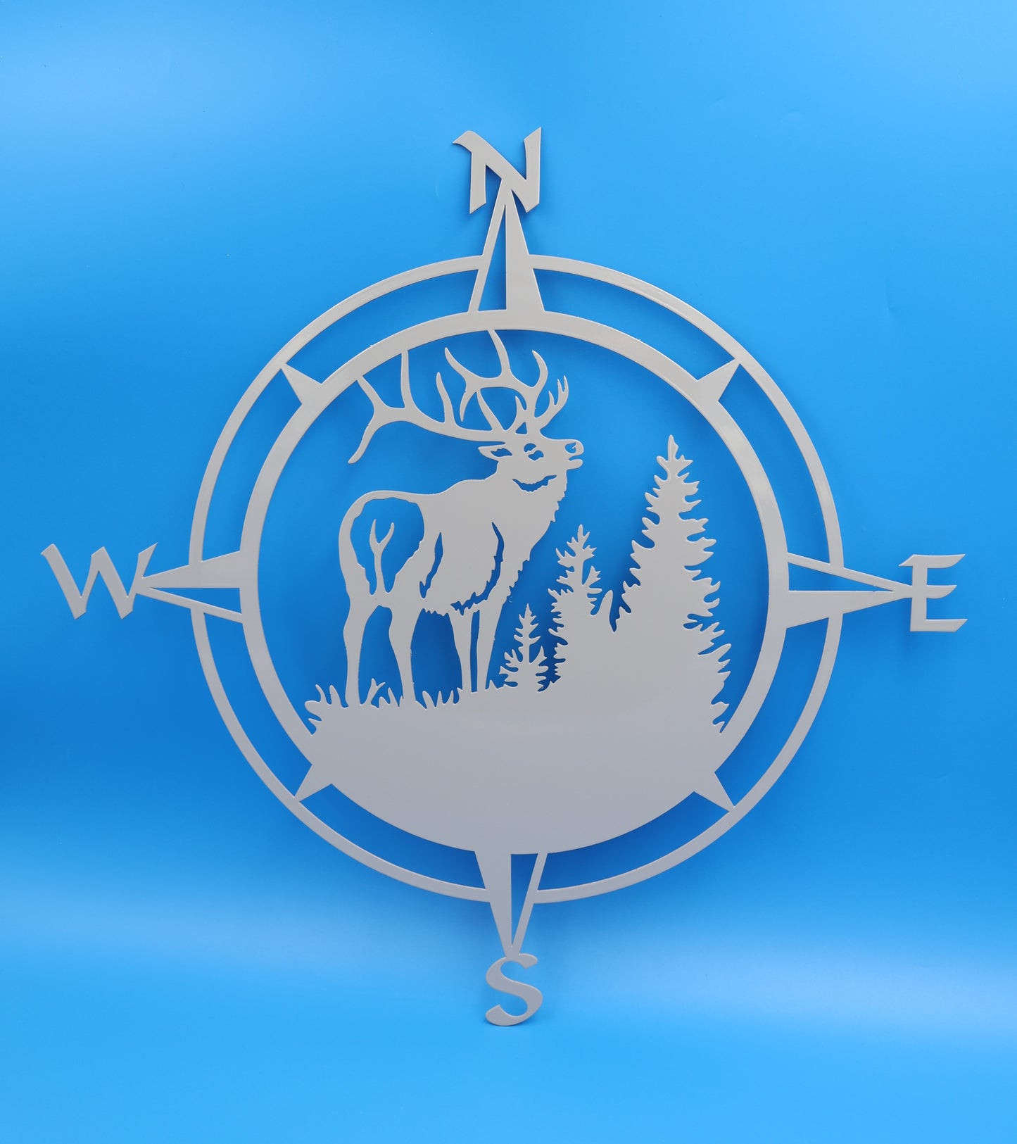 Elk Compass Sign