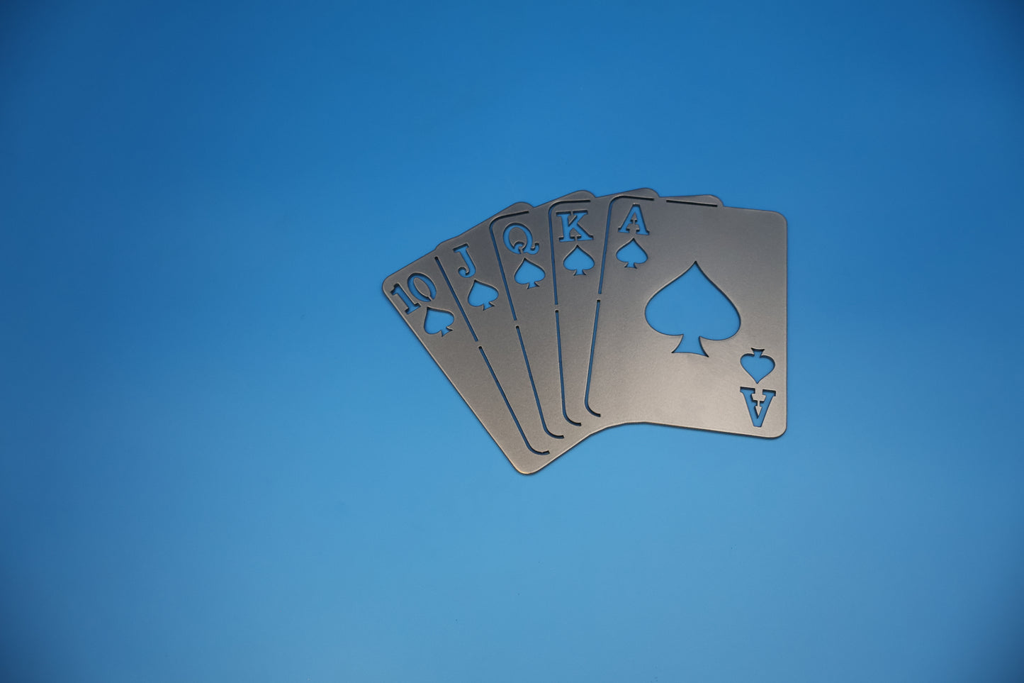 Royal Flush Spades Sign