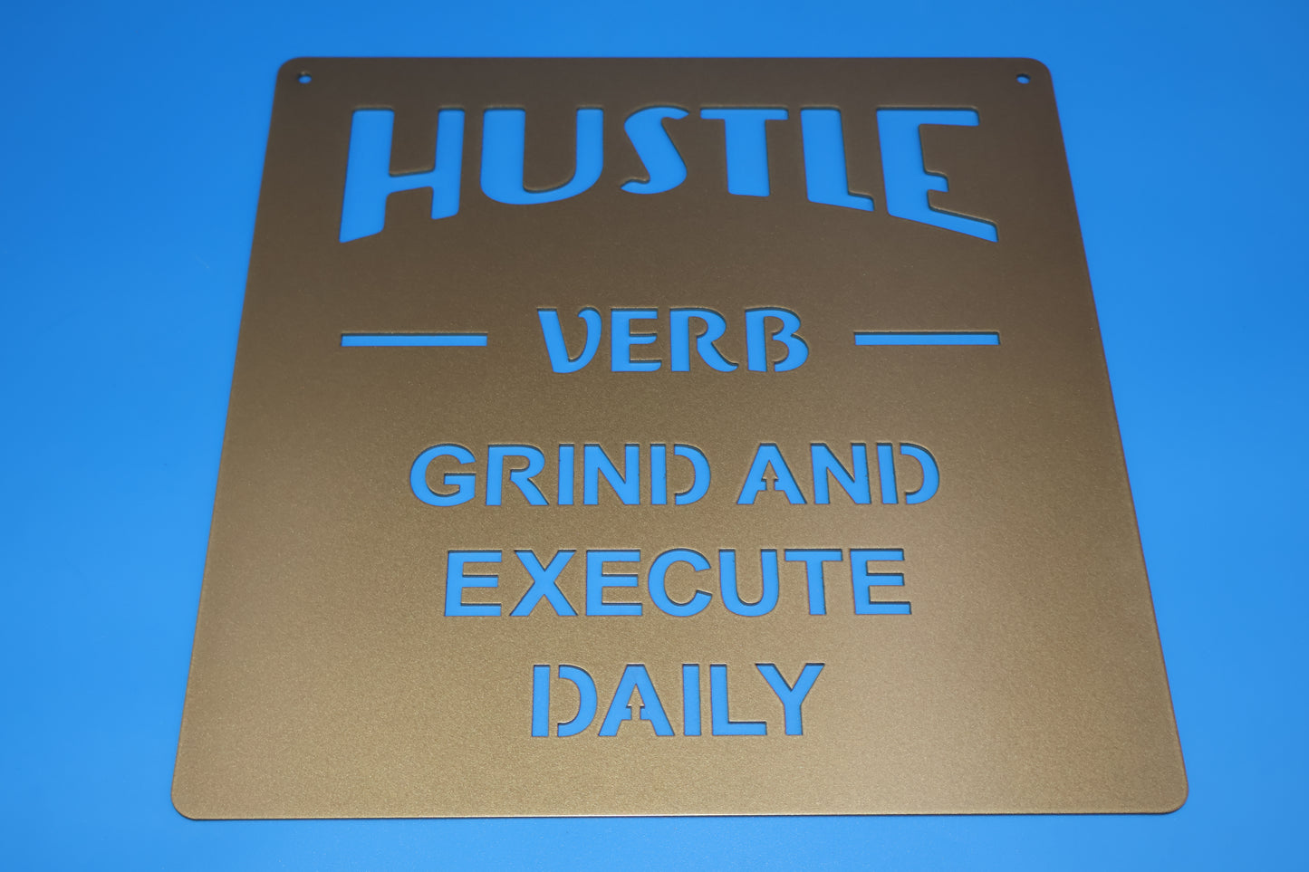 Hustle Grind and Execute Daily