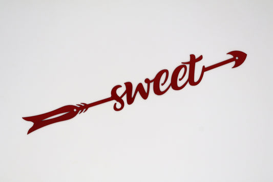 Arrow-Sweet Sign
