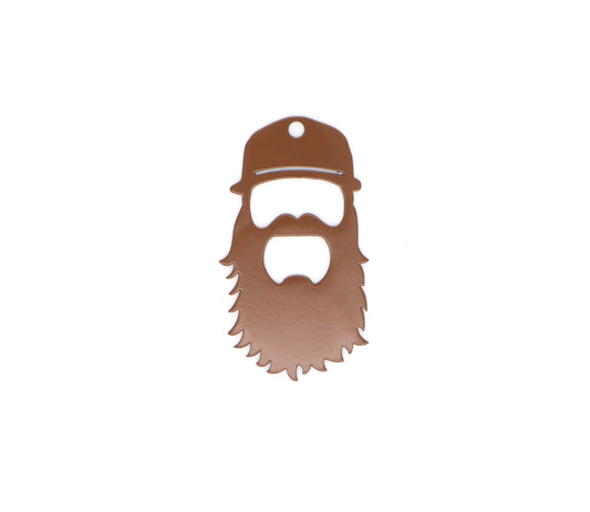 Bearded Man Bottle Opener - Long Beard