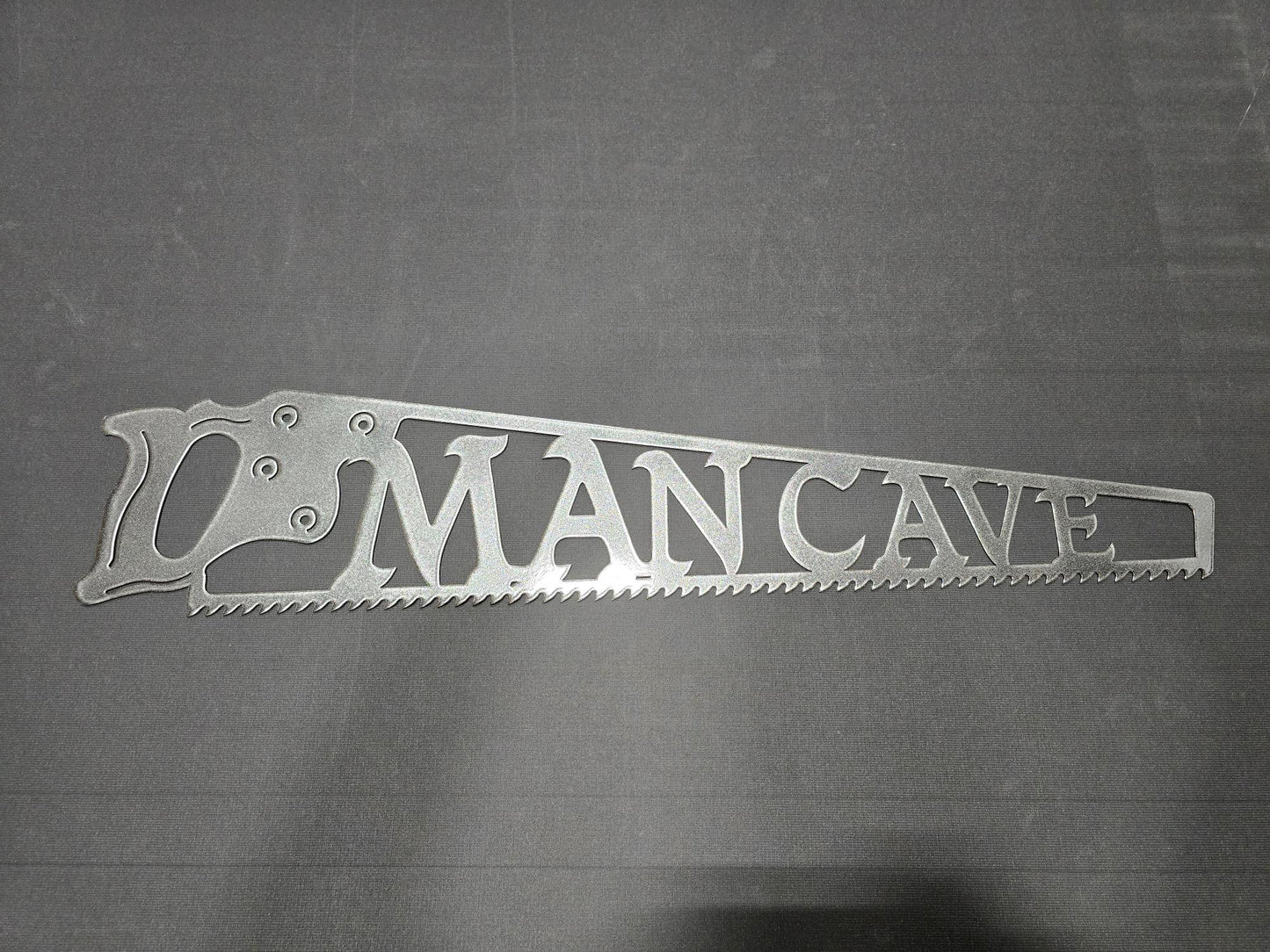 Man Cave Hand Saw Sign