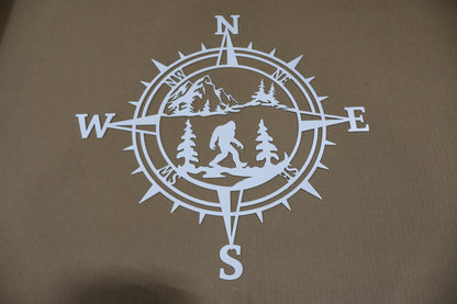 Sasquatch Compass Sign