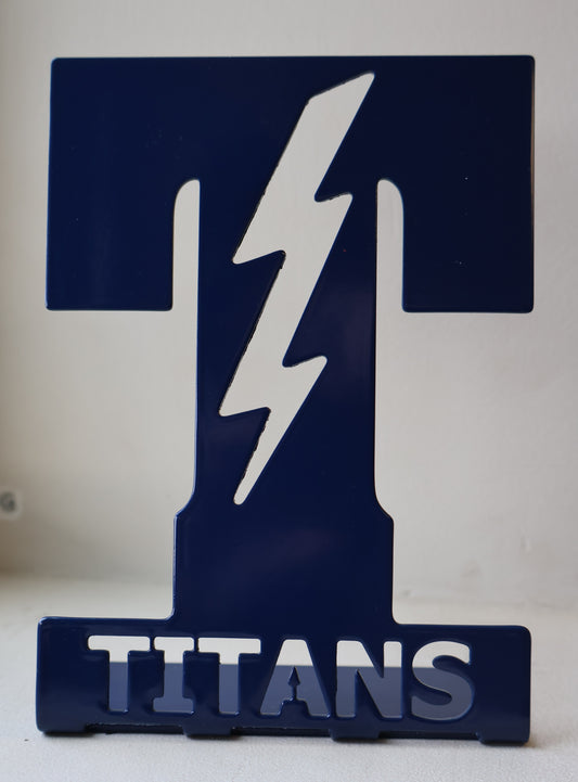 Tea Titans Desk Sign