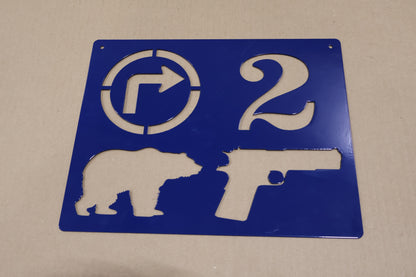 Right 2 Bear Arms Sign