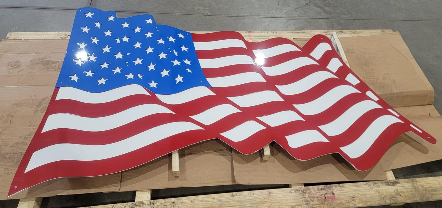 USA Flag Sign