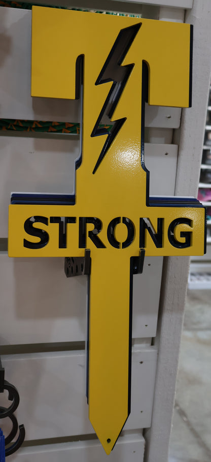 Tea Strong Yard Stake Sign