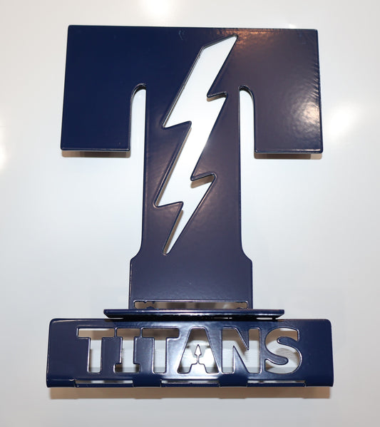 Tea Titans Desk Sign-Phone Holder
