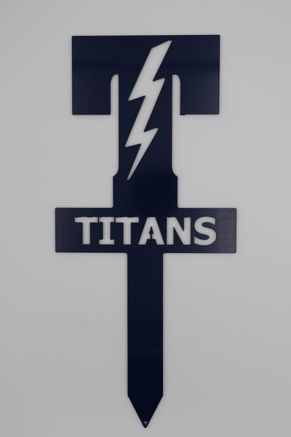 Tea Titans Yard Stake Sign