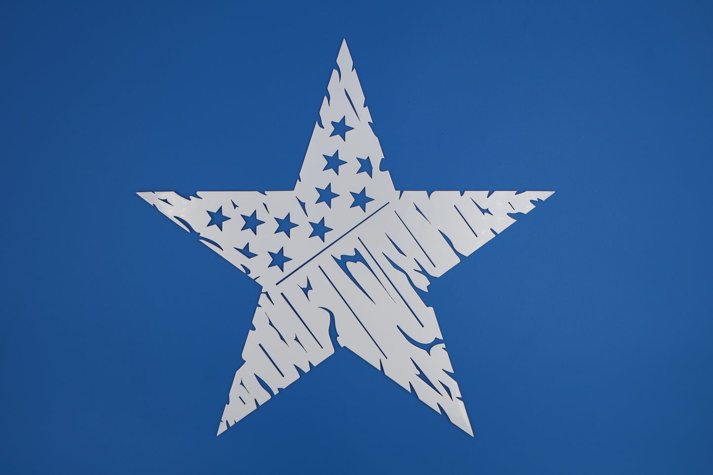 USA Flag Star Sign