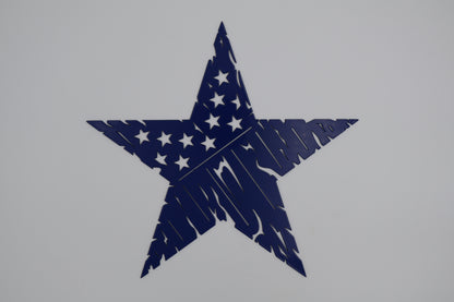 USA Flag Star Sign