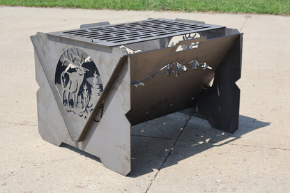 Elk Scene Fire Pit