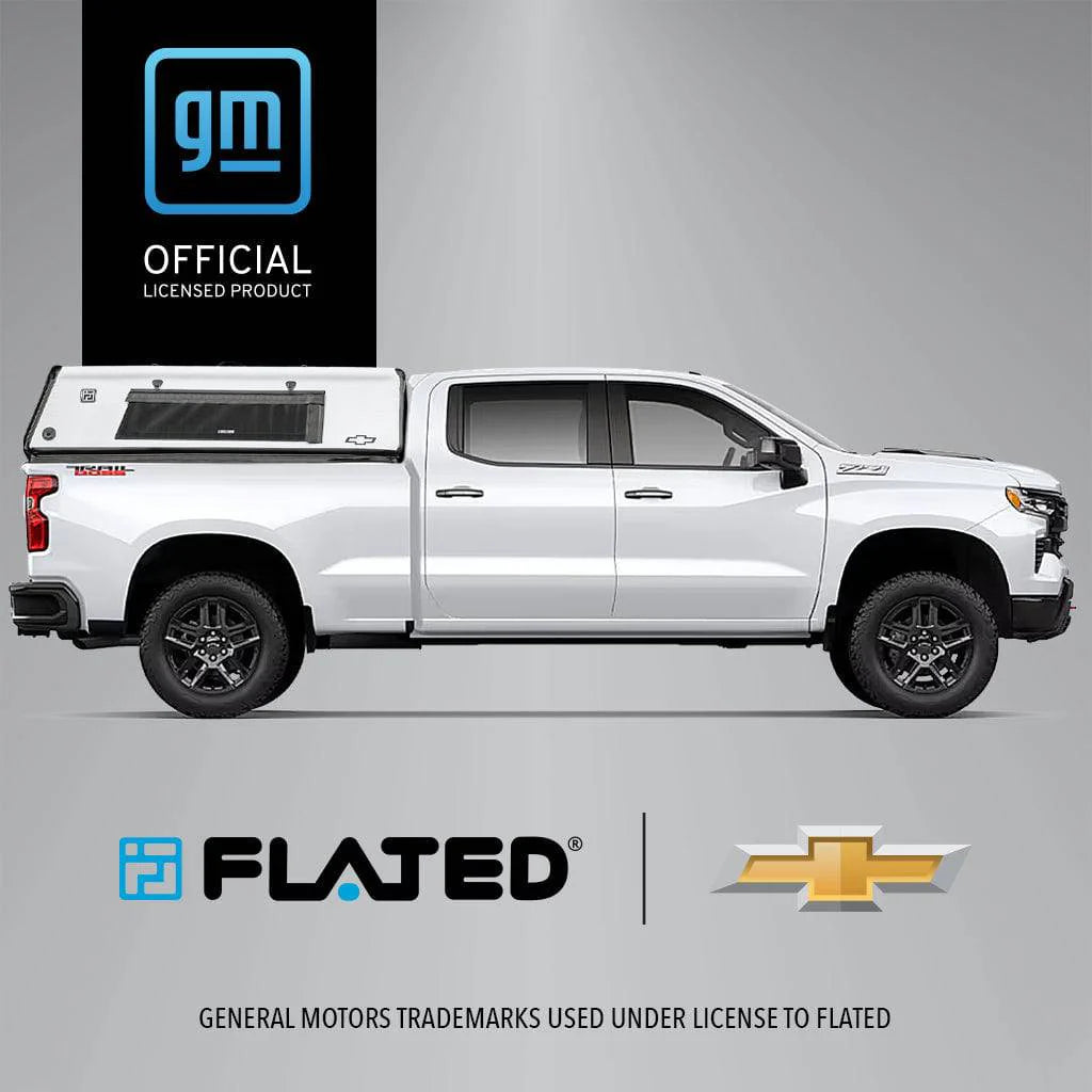 FLATED® Air-Topper® CAP Truck Topper - Chevrolet Silverado Full-Size 6'4" to 8' Standard/Long Bed
