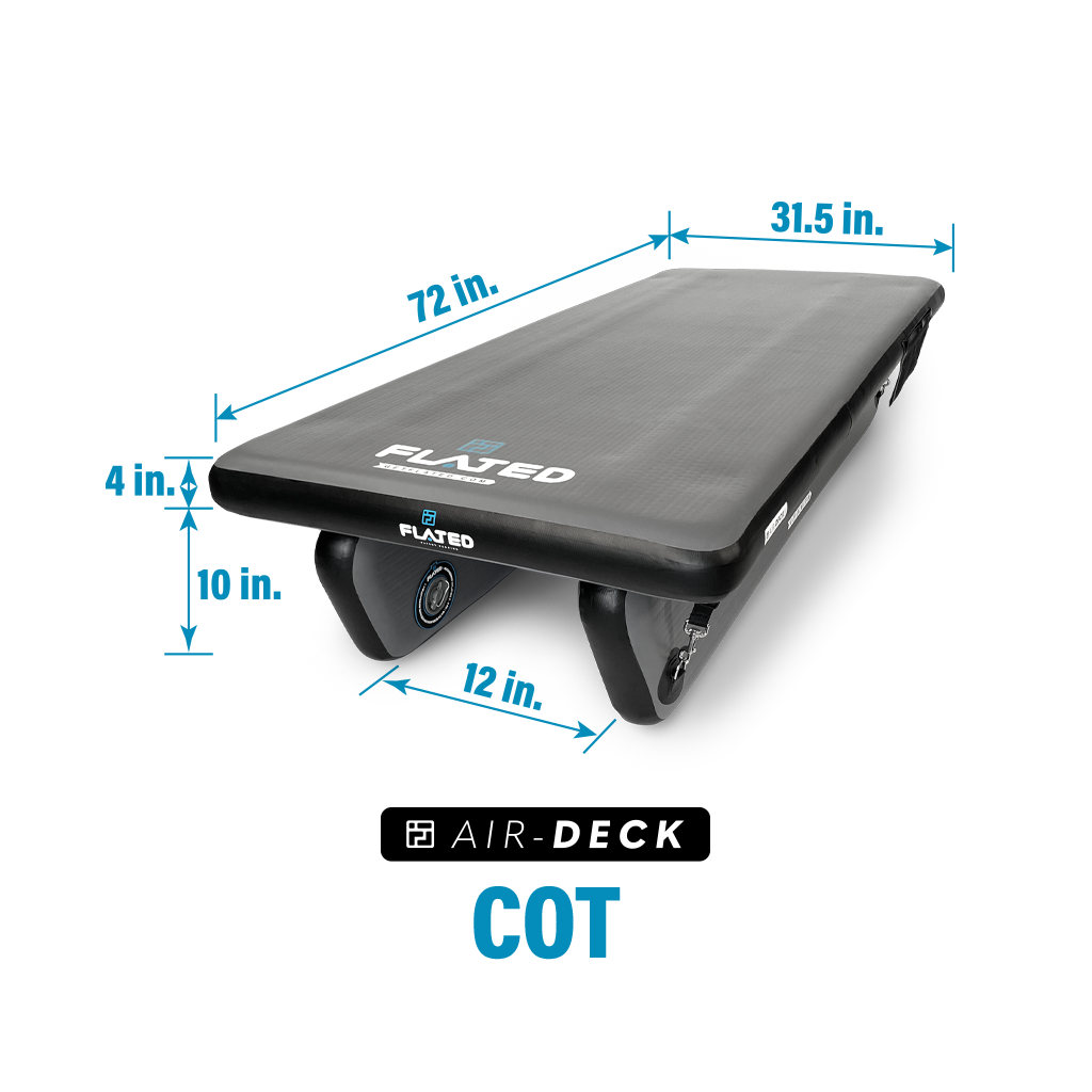 FLATED Air-Deck - 6' - Small Cot