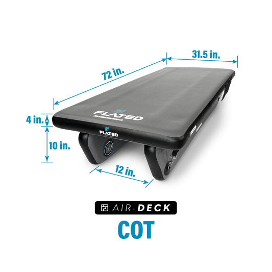 FLATED Air-Deck - 6' - Small Cot