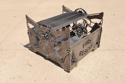Firefighter Fire Pit