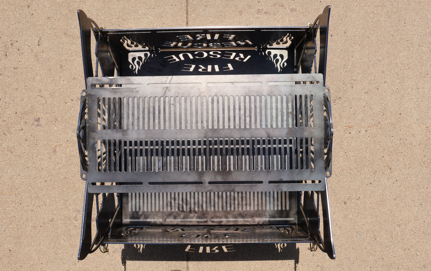 Firefighter Fire Pit