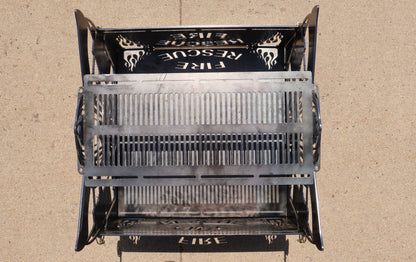 Firefighter Fire Pit