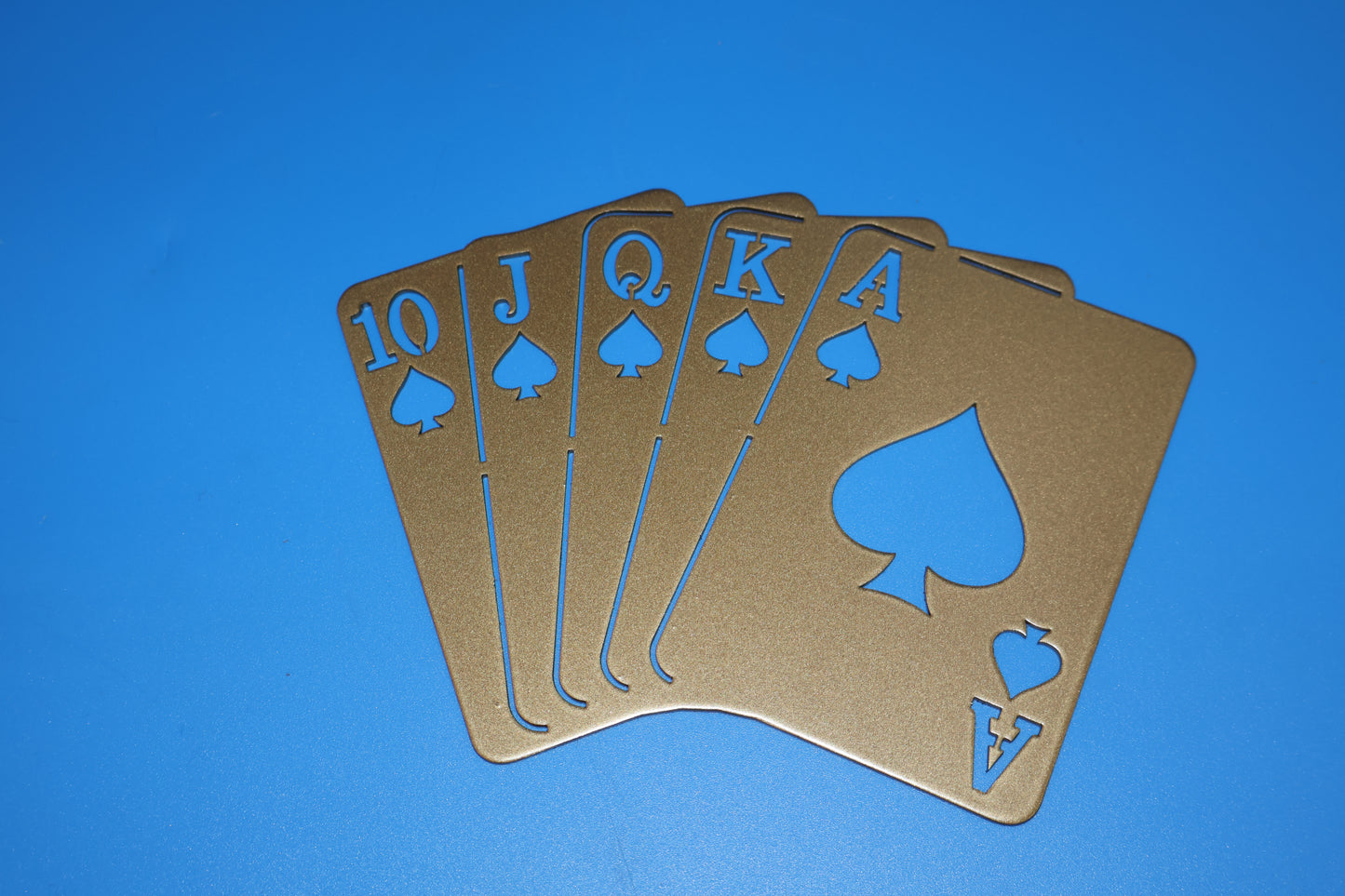 Royal Flush Spades Sign