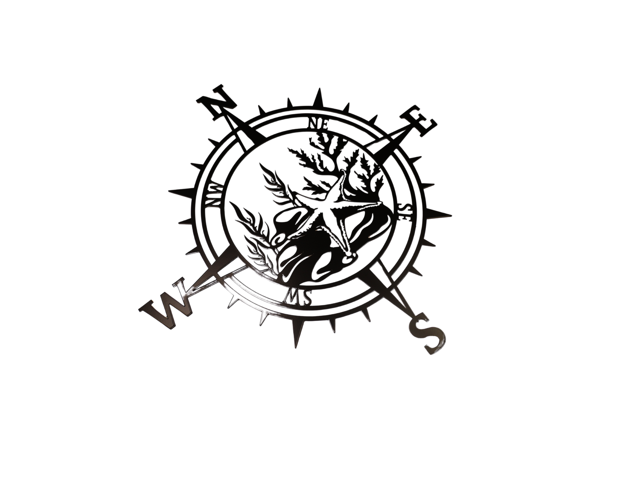 Star Fish Compass Sign – LSE MFG Store